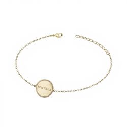 Bracelet femme bonheur phebus acier doré - bracelets-femme - edora - 0