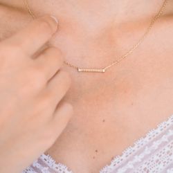 Colliers & chaines : collier or, collier plaqué or & argent (17) - plus-de-colliers-femmes - edora - 2