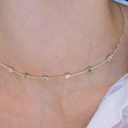 Collier femme: sautoir, chaine, collier ras de cou & pendentif (20) - colliers-femme - edora - 2