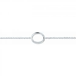 Bracelet femme edora argent 925/1000 et oxydes - bracelets-femme - edora - 1