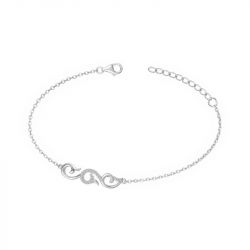 Bracelet femme edora argent 925/1000 et oxydes - bracelets-femme - edora - 0