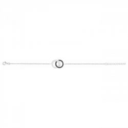 Bracelet femme edora argent 925/1000 et oxydes - bracelets-femme - edora - 2