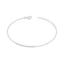Bracelet femme edora argent 925/1000 et oxydes - bracelets-femme - edora - 0