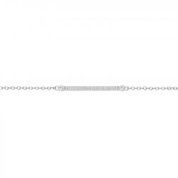 Bracelet femme edora argent 925/1000 et oxydes - bracelets-femme - edora - 1