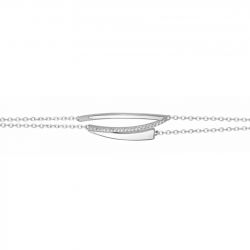 Bracelet femme edora argent 925/1000 et oxydes - bracelets-femme - edora - 1