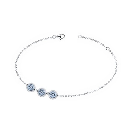 Bracelet femme edora argent 925/1000 et spinelles – bracelets femme