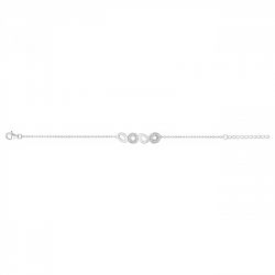 Bracelet femme edora argent 925/1000 et oxydes - bracelets-femme - edora - 2