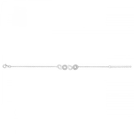 Bracelet femme edora argent 925/1000 et oxydes – bracelets femme