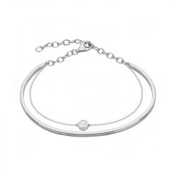 Bracelet femme edora argent 925/1000 et oxyde - bracelets-femme - edora - 0