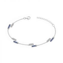 Bracelet femme edora argent 925/1000 et spinelles  - bracelets-femme - edora - 0