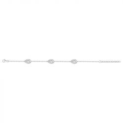 Bracelet femme edora argent 925/1000 et oxydes - bracelets-femme - edora - 2