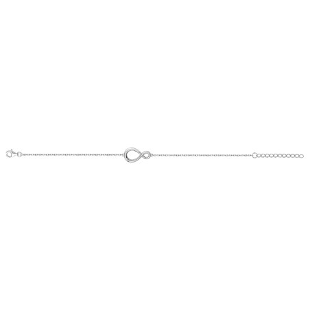 Bracelet femme infini edora argent 925/1000 et oxydes – bracelets femme