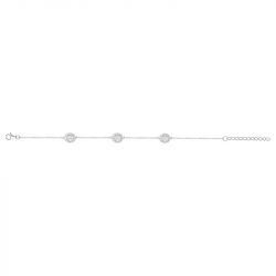 Bracelet femme edora argent 925/1000 et oxydes - bracelets-femme - edora - 2