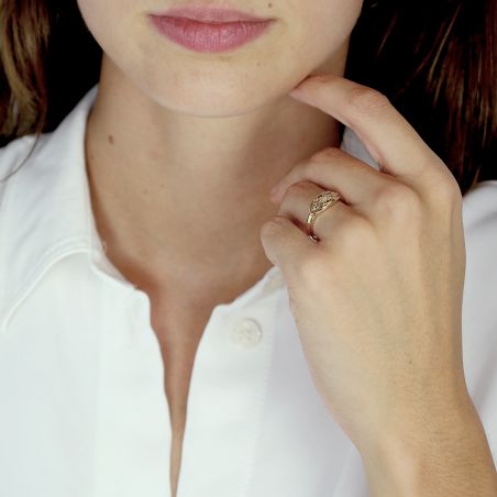 Bague homme & bague femme - bague argent, solitaire, or & or rose (5) - plus-de-bagues-femmes - edora - 2