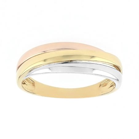 Bague or 375/1000 & bagues femme or 375/1000 & bicolores homme - plus-de-bagues-femmes - edora - 1