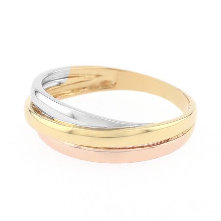 Bague or 375/1000 & bagues femme or 375/1000 & bicolores homme - plus-de-bagues-femmes - edora - 2