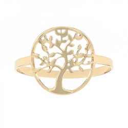 Bague femme arbre de vie edora or 375/1000 jaune edo9k11206 - bagues-femmes - edora - 0