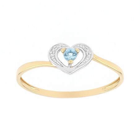 Bagues femme: diamant, bague argent, or & chevaliere femme - solitaires - edora - 1