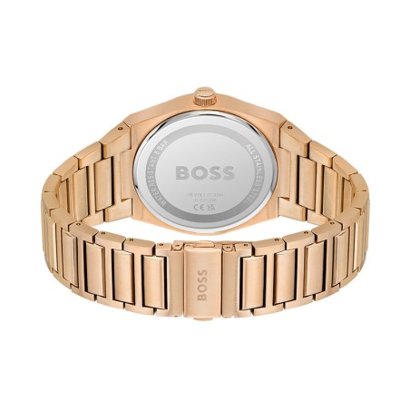Montre homme steer boss acier doré rose
 – montres homme