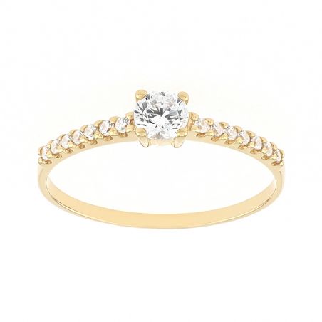 Bague solitaire: solitaire femme & bague solitaire diamant femme (3) - bagues-femmes - edora - 1