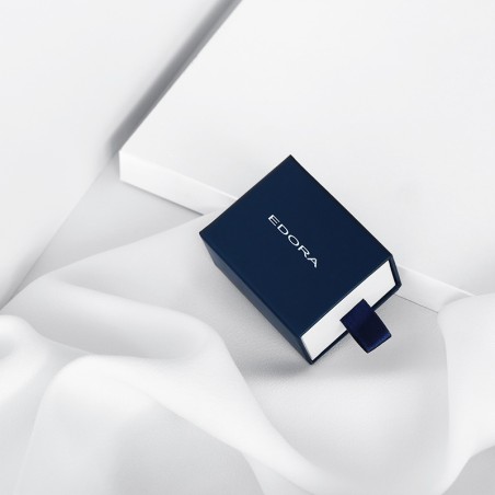 Bague femme or 375/1000 bicolore et aigue-marine – bagues femme