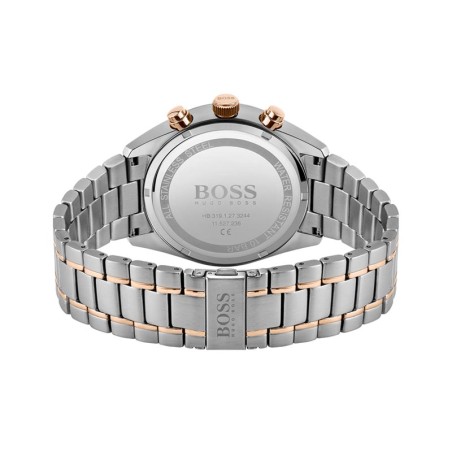 Montre homme chronographe boss acier bicolore – montres homme
