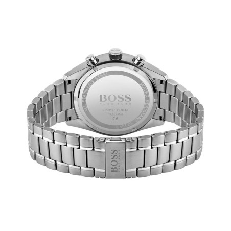 Montre homme chronographe champion boss acier argenté – montres homme