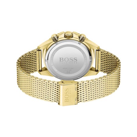 Montre homme chronographe admiral boss acier doré – montres homme