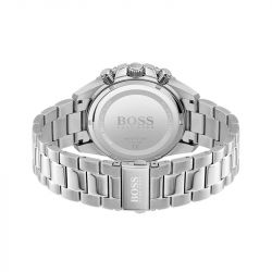 Montre homme chronographe admiral boss acier argenté
 - montres-homme - edora - 2