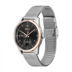 Montre homme boss acier argenté - montres-homme - edora - 1