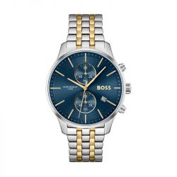 Montre homme chronographe boss acier bicolore
 - montres-homme - edora - 0
