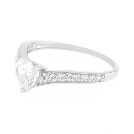Bague homme & bague femme - bague argent, solitaire, or & or rose (3) - bagues-or-375-1000 - edora - 2