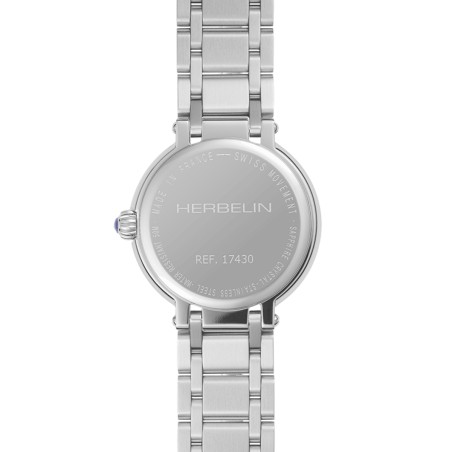 Montre femme galet michel herbelin acier argenté 17430b28 – montres femme