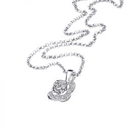 Collier femme pendentif chance of love n°2 mauboussin or 750/1000 blanc et diamants - colliers-femme - edora - 0