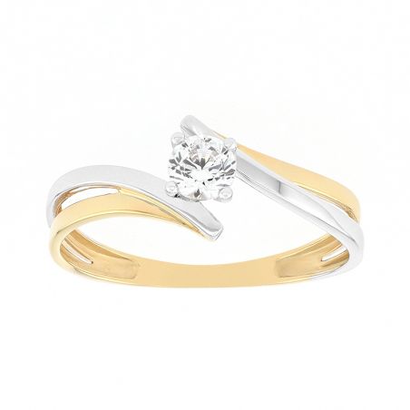 Bagues de fiançailles femme & bagues fiançailles diamant - bagues-or-375-1000 - edora - 1