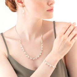 Bracelet or & argent, bracelet plaqué or, bracelet cuir & tissu (24) - bracelets-femme - edora - 2