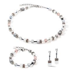 Collier femme coeur de lion geocube iconic monochrome peche acier inoxydable - colliers-femme - edora - 2