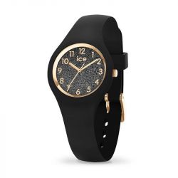Montre femme ice watch glitter black - xs - analogiques - edora - 0