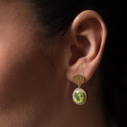 Boucles d’oreilles or, argent, fantaisie & diamant - matières (3) - boucles-d-oreilles-femme - edora - 2
