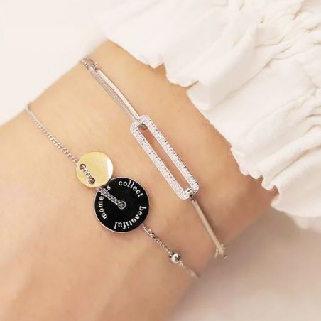 Bracelet femme, homme, or & argent : jonc, gourmette, manchette (3) - bracelets-femme - edora - 2
