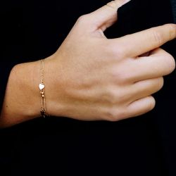 Bracelet femme zag dallas acier doré - bracelets-femme - edora - 1