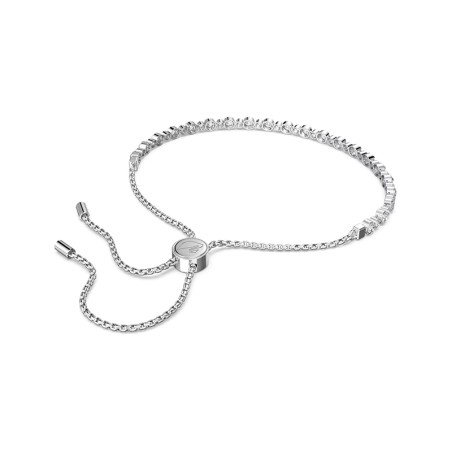 Bracelet femme swarovski subtle trilogy métal rhodié et cristaux – bracelets femme
