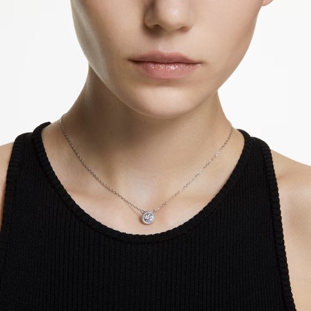 Collier femme swarovski constella métal rhodié et cristaux – colliers femme