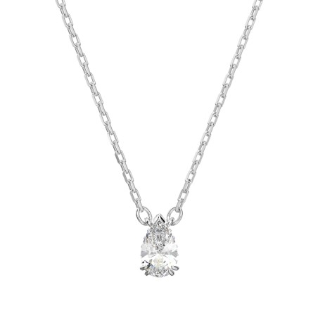 Collier femme swarovski millenia métal rhodié et cristaux – colliers femme