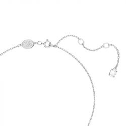 Collier femme swarovski millenia métal rhodié et cristaux - colliers-femme - edora - 2