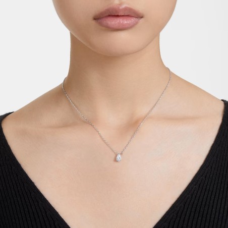 Collier femme swarovski millenia métal rhodié et cristaux – colliers femme