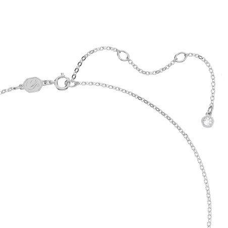 Collier femme swarovski stella métal rhodié et cristaux – colliers femme