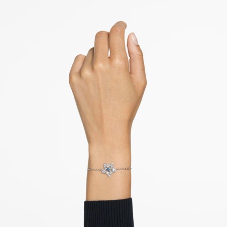 Bracelet femme swarovski stella métal rhodié et cristaux – bracelets femme