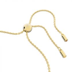 Bracelet femme swarovski orbita ronde métal doré - bracelets-femme - edora - 2