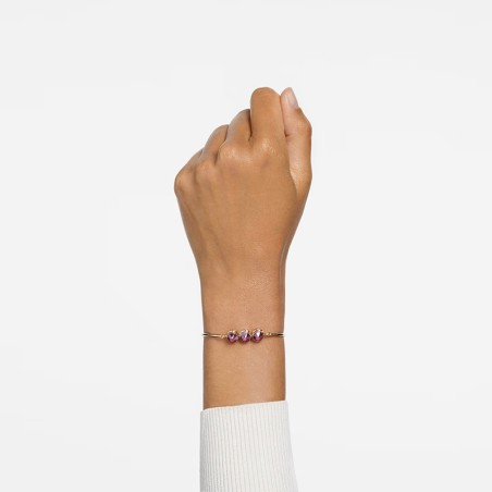 Bracelet femme swarovski orbita ronde métal doré – bracelets femme
